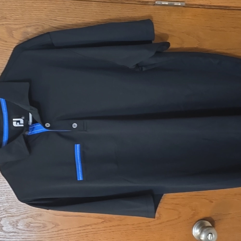 FootJoy Black Polo XL